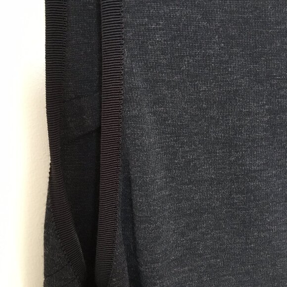 Knitted sheath dress in dark-grey melange, IT42 - Picture 5 of 9